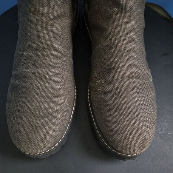 8000 Kicks Boots The Crossover Hemp Chelsea Dark Olive (Brown) Size 47EU 13US - Picture 6 of 15